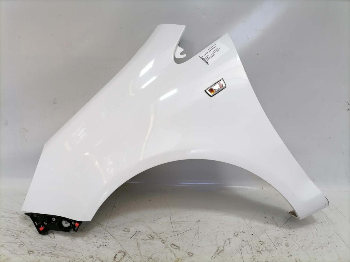 Opel Corsa D original Kotflügel links Z474 Casablancaweiß BJ09